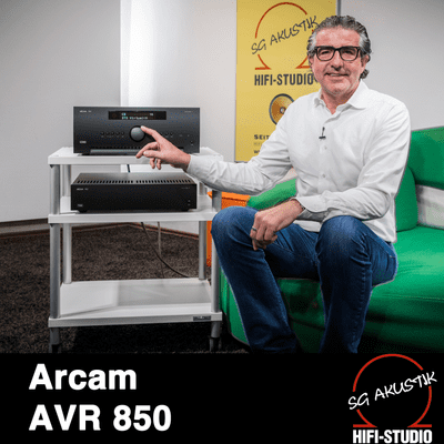 episode SG Akustik HIFI Studio - Arcam AVR 850 - High-End Surround Receiver artwork