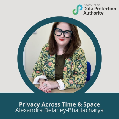 episode Privacy across Time & Space with Alexandra Delaney-Bhattacharya artwork