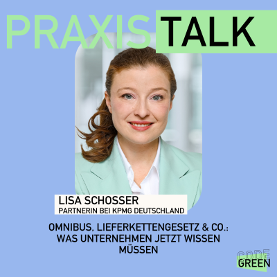 episode Omnibus, Lieferkettengesetz & Co.: Was Unternehmen jetzt wissen müssen - mit Lisa Schosser von KMPG Deutschland artwork