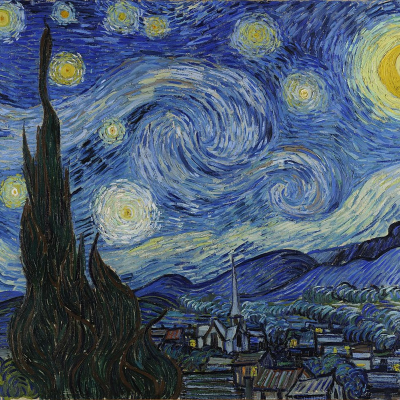 episode Notte Stellata - Van Gogh artwork