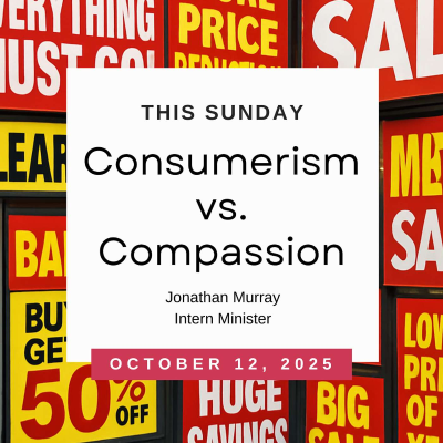 episode Consumerism vs. Compassion artwork