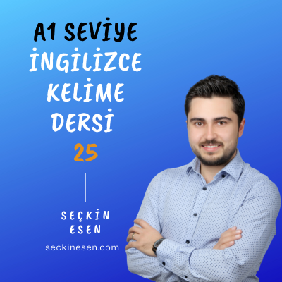 episode İngilizce Kelime Ders 25: A1 Seviye artwork