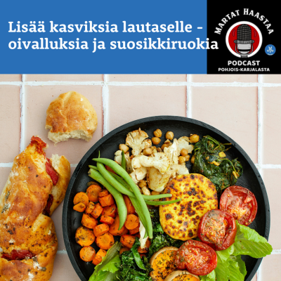 episode 2/2025 Lisää kasviksia lautaselle - oivalluksia ja suosikkiruokia artwork