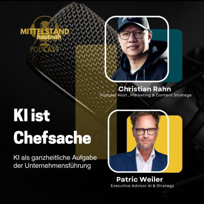 episode KI ist Chefsache - KI als ganzheitliche Aufgabe der Unternehmensführung - Folge 125 artwork