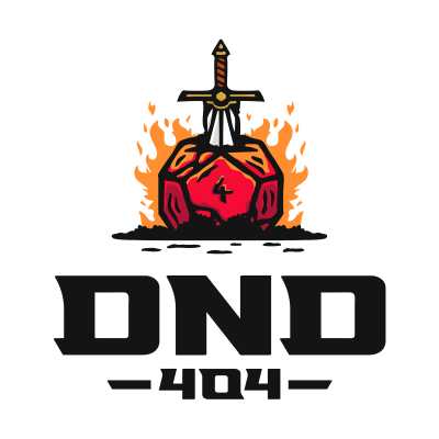 Kansikuva näyttelystä DND404 | Dungeons and Dragons Podcast