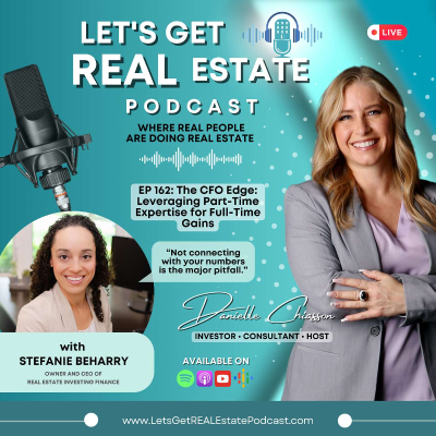 episode The CFO Edge: Leveraging Part-Time Expertise for Full-Time Gains with Stefanie Beharry Ep. 162 artwork