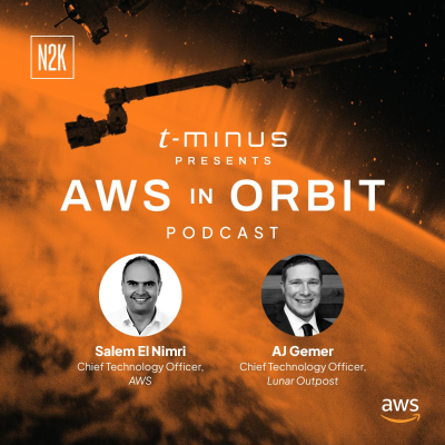 episode AWS in Orbit: Empowering exploration on the Moon, Mars, and more. artwork