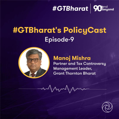 episode #GTBharat's PolicyCast Episode 9 | Charting the course of GST dispute resolution with Manoj Mishra artwork