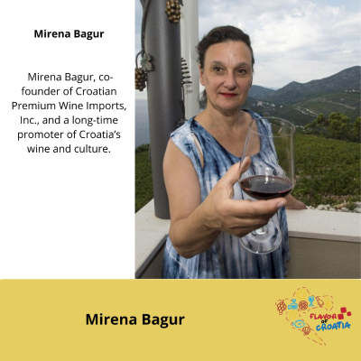 episode Mirena bagur- co-founder Croatian Premium Wine Imports artwork