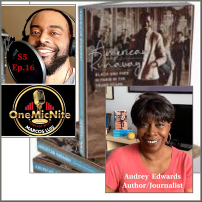 episode S5Ep.16 Beyond the Words, A conversation with Author Audrey Edwards and her "American Runaway" artwork