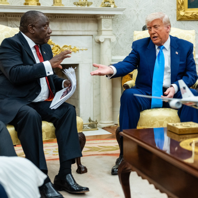 episode May 23, 2025 - "American Week": Trump mugs another world leader, and Biden discloses cancer diagnosis artwork
