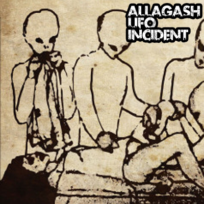 episode Allagash UFO Incident: 4 Dudes in the Woods artwork