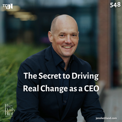 episode 548 - The Secret to Driving Real Change as a CEO artwork