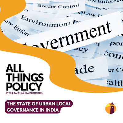 episode The State of Urban Local Governance in India artwork