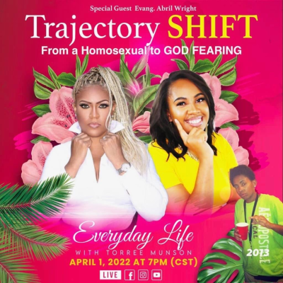 episode The Trajectory Shift with “Abril Wright” artwork