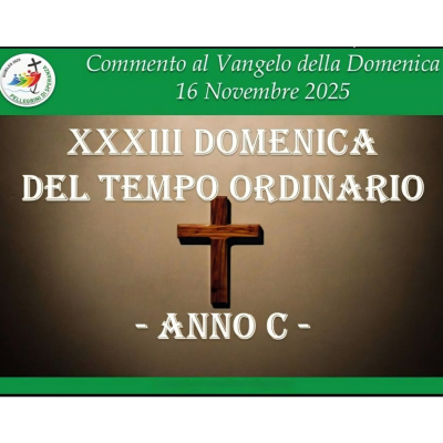 episode XXXIII DOMENICA DEL TEMPO ORDINARIO (C) artwork