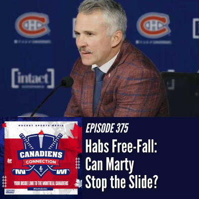 episode Habs Free-Fall: Can Marty St. Louis Stop the Slide? | Canadiens Connection ep 375 artwork
