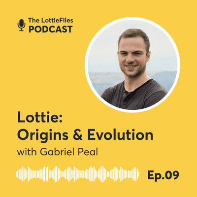 episode #9 - The Origins and Evolution of Lottie with Gabriel Peal artwork