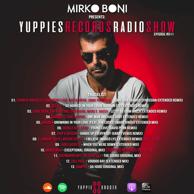 episode Mirko Boni presents: Yuppies Records Radioshow 011 | Mirko Boni artwork