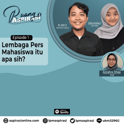 episode Episode 1: Lembaga Pers Mahasiswa itu apa, sih? artwork