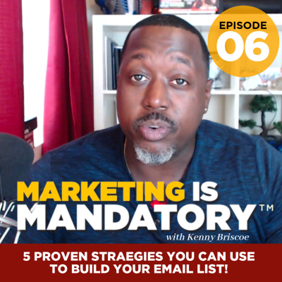 episode 5 Proven Proven Strategies You Can Use to Build Your Email List. artwork