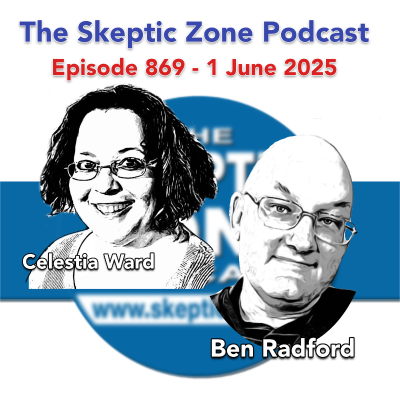 episode The Skeptic Zone #869 - 1.June.2025 artwork