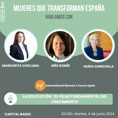 episode Los Debates Transforma España. Mujeres que transforman. La Educación: el pilar fundamental del crecimiento artwork