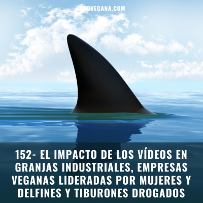 episode 152-EL IMPACTO DE VÍDEOS EN GRANJAS INDUSTRIALES, EMPRESAS VEGANAS LIDERADAS POR MUJERES Y DELFINES DROGADOS | Infovegan artwork