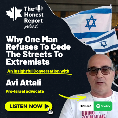 episode Why One Man Refuses To Cede The Streets To Extremists; A Fireside Chat With Avi Attali artwork