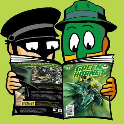 episode 23: Matt and Cale Read "Green Hornet" with Tyler Echols artwork