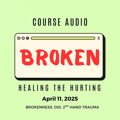 episode Broken, DID, 2nd Hand Trauma artwork