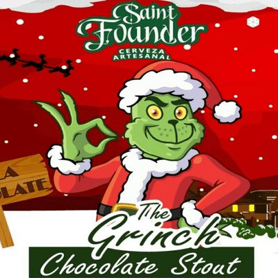 episode "THE GRINCH" CHOCOLATE MILK STOUT artwork