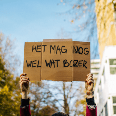 Het mag nog wel wat bozer