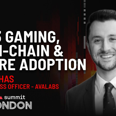 episode Avalanche Summit Special: John Nahas, web3 Gaming, Multi-Chain & Future Adoption | DeFi Podcast #65 artwork