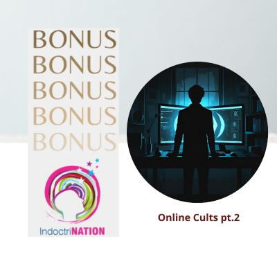 episode BONUS EPISODE PREVIEW: Navigating the Digital Abyss: Online Cults pt. 2 artwork