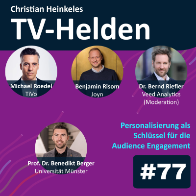 episode media hall 25: „Personalisierung als Schlüssel für Audience Engagement“ Top-Experten Podiumsdiskussion (#77) artwork