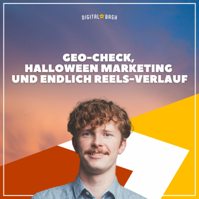 episode TAP INTO MARKETING Weekly: Dein GEO-Check und Halloween Marketing artwork