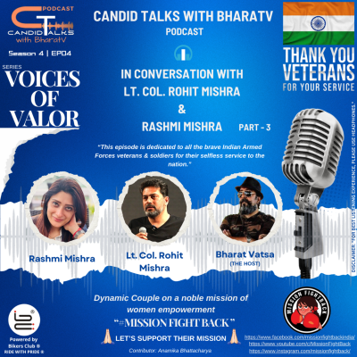 episode CTBV#S4-E04: In conversation with the "Dynamic Couple" Lt. Col. Rohit Mishra & Rashmi Mishra - Part3 artwork