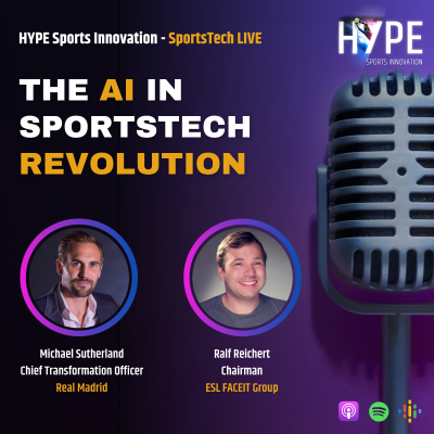episode SportsTech LIVE - Ft. Michael Sutherland & Ralf Reichert - The AI Sports Revolution artwork