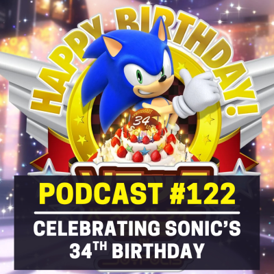 episode 122 - Celebrating 34 Years of Sonic ft. The Soul Minded/David, The Storyteller! | Streamcast artwork