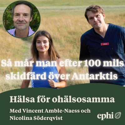 episode 161. Så mår man efter 100 mils skidfärd över Antarktis artwork