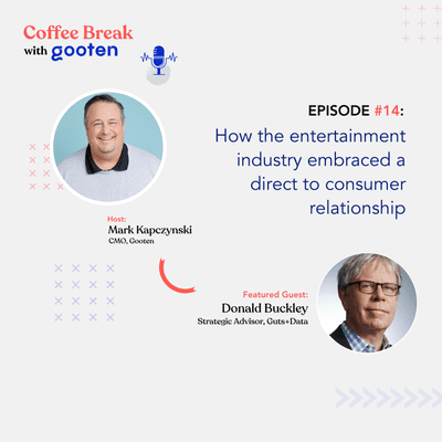 episode Episode 14: How the entertainment industry embraced a direct to consumer relationship artwork