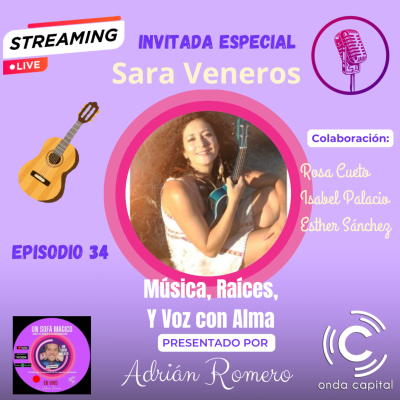 episode Musica, Raices y Voz con Alma con Sara Veneros artwork