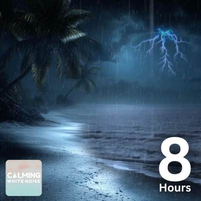 episode Heavy Ocean Rainstorm with Thunder Sounds for Sleeping | Cozy Sleep Sounds artwork