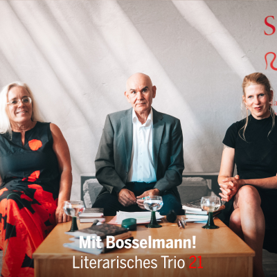 episode »Sommerfest! Leserfest!« - Literarisches Trio mit Bosselmann, Dagen und Kositza artwork