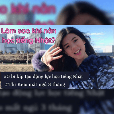 episode Làm gì khi nản học tiếng Nhật - 5 bí kíp tăng động lực học artwork