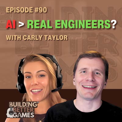 episode E90: The Engineering Talent Pipeline is Broken: Juniors, AI & the Future of Game Dev w/ Carly Taylor artwork