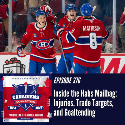 episode Inside the Habs Mailbag: Injuries, Trade Targets, Goaltending | Canadiens Connection ep 376 artwork
