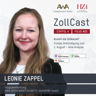 episode #25 Kommt die Zollkeule? Trumps Ankündigung zum 1. August – eine Analyse artwork