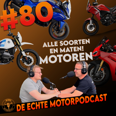 episode #80: Motorrijden met alle soorten en maten motoren artwork